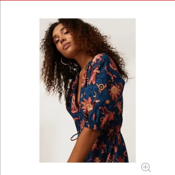 A.L.C. Mischa Tiered Floral-Print Maxi Dress - Picture 4 of 9